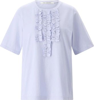 Lareida T-Shirt - Dames - T-shirts - Blauw - S - Katoen - Tops