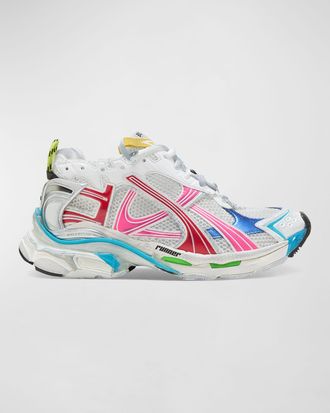 Balenciaga Men & apos;s Multicolor Mesh Runner Sneakers