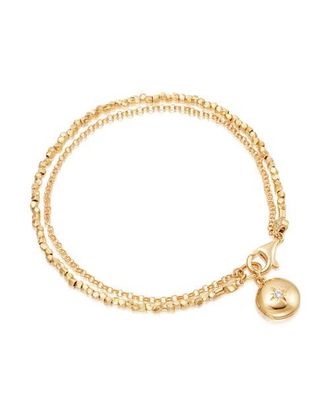 Astley Clarke Gold Biography Locket Bracelet at Nordstrom
