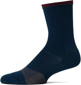 Feetures Trail Max Cushion Mini Crew Crew Cut Socks Shoes French Navy : XL (US Mens Shoe 12.5-15.5), Nylon/Polyester/Spandex