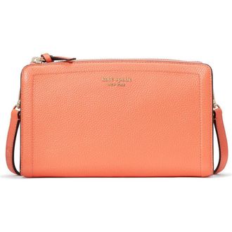 Kate Spade New York knott small leather crossbody bag in Melon Ball at Nordstrom Rack