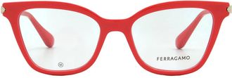 Ferragamo Demo Cat Eye Ladies Eyeglasses SF2991 600 51