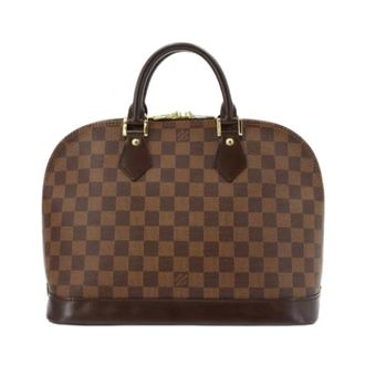 Louis Vuitton Pre-owned Handbags, female, Brown, Size: ONE SIZE Pre-owned Vintage Damier Ebene Handbag