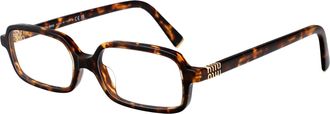 Miu Miu Womens Sunglasses 0mu 11zs Havana Honey Acetate