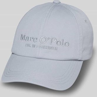 Marc O'Polo Basecap mit Label Stitching in Hellblau, Gr&ouml;&szlig;e 1