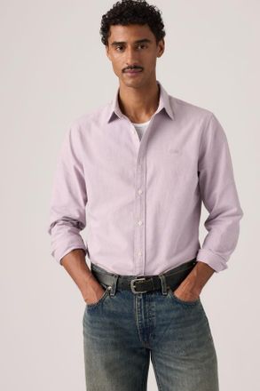 Levi's Battery Housemark Standard Shirt - Men - 2XL - Purple / Quail