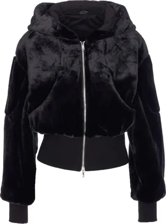 Moose Knuckles Giacca con cappuccio - Nero