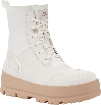 UGG Womens The Lug Boot In White