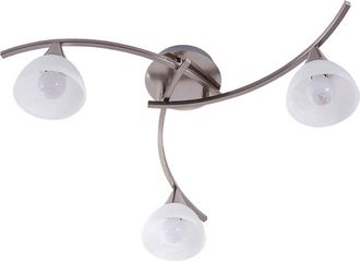 Lindby L&aacute;mpara De Techo della En Gris Vidrio - Lindby