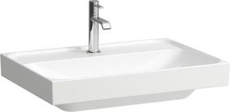 Laufen Laufen - Lavabo Sobre Encimera Meda, Pulido, 650x460mm, 1 Agujero