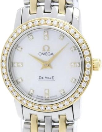 Omega Pre-owned De Ville 4375.75 - Dames - Vintage Horloges - Wit - ONE Size - Vintage