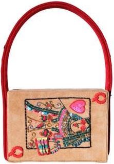 Simitri Poker Mini Bag in Fawn at Nordstrom