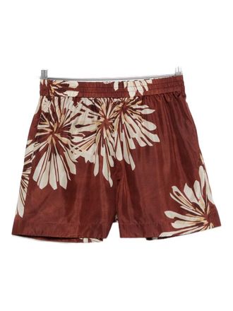 Brunello Cucinelli Brunello Cucinelli Shorts De Seda Estampados