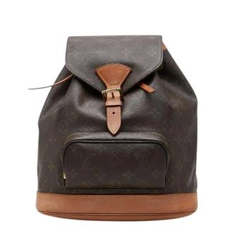 Louis Vuitton Pre-owned Backpacks, female, Brown, Size: ONE SIZE Pre-owned Vintage Monogram Backpack