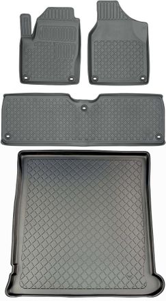 OEM Juego De Alfombrillas Para Coche Y Maletero Para Ford Galaxy I Minivan (1995-05.2006)
