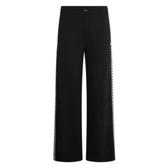 Philipp Plein Broeken, Heren, Zwart, M, Trainingsbroek Tennis