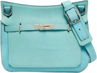 Herm&egrave;s Borsa a spalla Pre-owned Jypsiere 28 - - Pre-owned - Donna - Blu - ONE SIZE