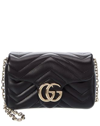 Gucci Gg Marmont Mini Leather Shoulder Bag