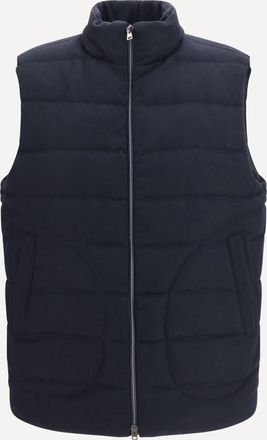 Herno Wool-blend Vest Male 48