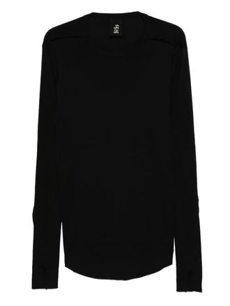 Thom Krom long-sleeve T-shirt - Black