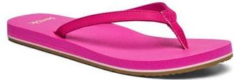 Sanuk Yoga Joy II Flip Flop in Fuchsia Fedora at Nordstrom, Size 11