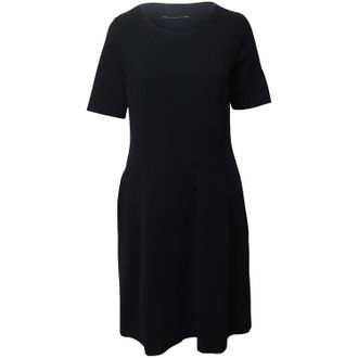 Maison Margiela MM6 T-Shirt Dress in Black Cotton