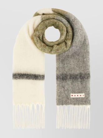 Marni mohair alpaca wool scarf