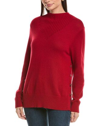 Jones New York Mock Neck Sweater