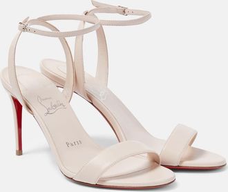 Christian Louboutin Loubigirl 85 leather sandals