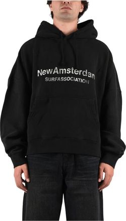 New Amsterdam Surf Association Felpa con cappuccio - - Sweatshirts & Hoodies - Uomo - Nero - S
