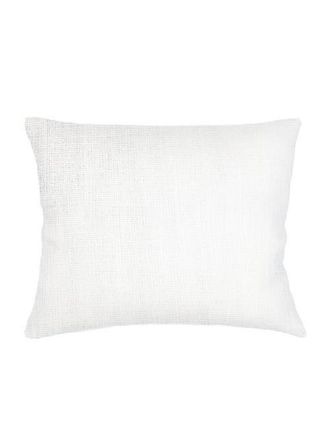Anaya with Love So Soft Linen Luxe Blue Dutch Euro Pillow with Down Alternative Insert in Bright White at Nordstrom, Size 28X36