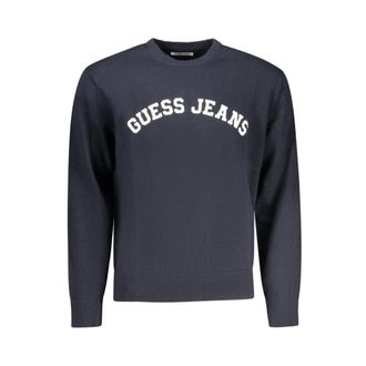 Guess Hombre, Sudaderas, Azul, Talla: XL