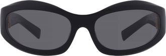 Miu Miu Grey Cat Eye Ladies Sunglasses MU 14ZS 16K08Z