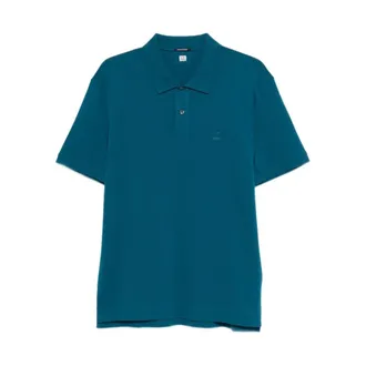 C.P. Company Polo Shirts, male, Blue, Size: 2XL Polo Shirt With Logo