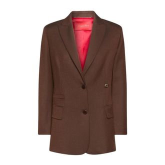Elena Miro Q009Z0 Blazer - - Jackets - Donna - Marrone - M