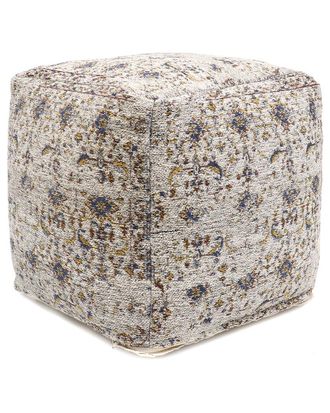 Pasargad Home Grandcanyon Cotton Pouf