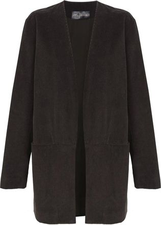 Cortana Jassen, Dames, Bruin, S, Katoen, Eracle, oversized grijs chocolade corduroy americana