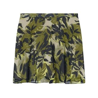 A|X Armani Exchange Minigonna a balze - female - Armani Exchange - Short Skirts - Multicolor - S - Skirts