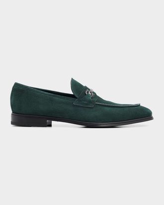 Ferragamo Bently Leather Loafers