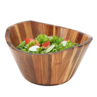 MegaChef 11.75 Inch Acacia Wood Deep Salad Bowl at Nordstrom