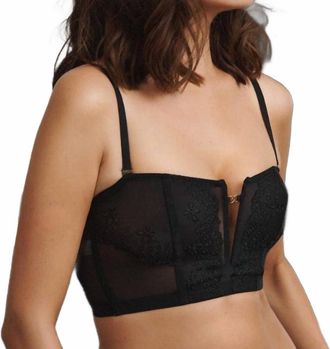 Gossard Rebel Corset Top In Black