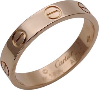 Cartier Pink Gold Pink Gold (18K) Band Ring (Pre-Owned)