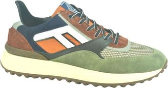 Floris Van Bommel Kleurrijke Runner Sneakers - Heren - Sneakers - Veelkleurig - 44 1/2 EU - Leer - Schoenen