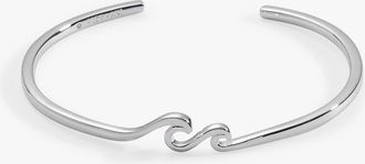 Alex and Ani Wave Cuff in Silver at Nordstrom