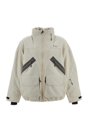 Oakley Beige Kota Insulated Waterproof Technical Jacket
