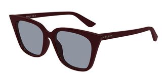 Alexander McQueen AM0556S 004 Womens Sunglasses Red Size 53