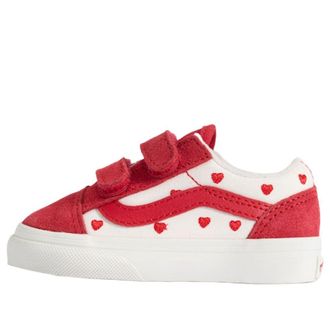 Vans (TD)Vans Old Skool V Red White VN000CTGJV6