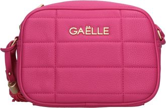 Ga&euml;lle Paris Faux Leather Bag - Dames - Schoudertassen - Roze - ONE Size - Leer - Tassen