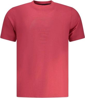 North Sails Cotton Sportswear - Heren - T-shirts - Rood - XL - Katoen - Tops
