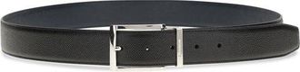 Ferragamo Mens Blue Calf Leather Bos Taurus Regular Belt